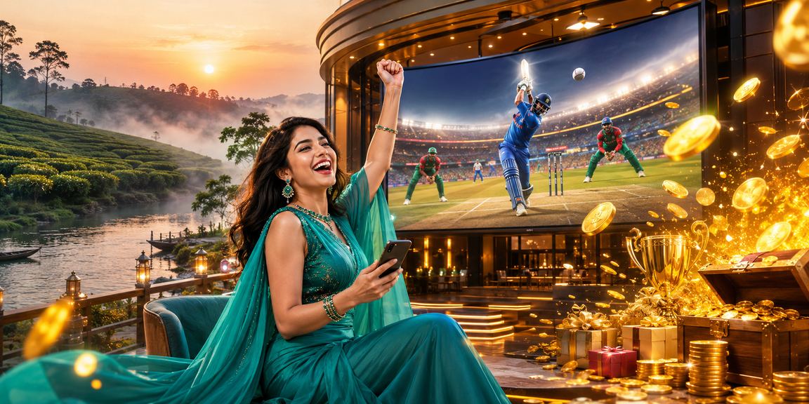 সিলেটের চায়ের বাগানে ক্রিকেট বেটিং এর দৃশ্য